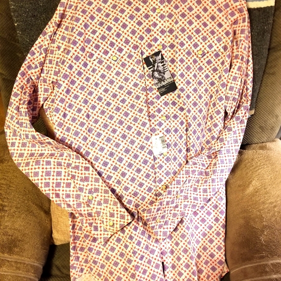 Brand New Rough Stock Western Shirt - Picture 1 of 5